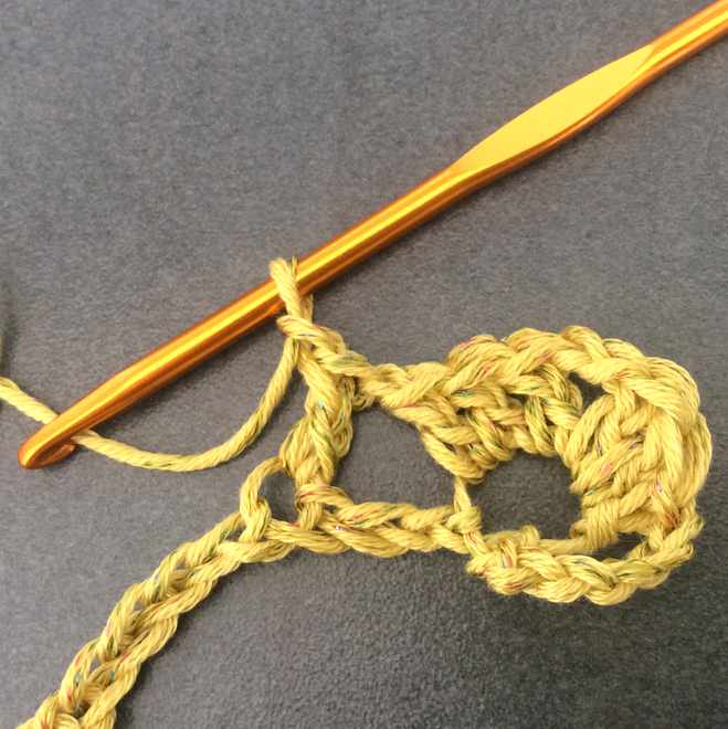 tutoriel pour crocheter l'écharpe au crochet