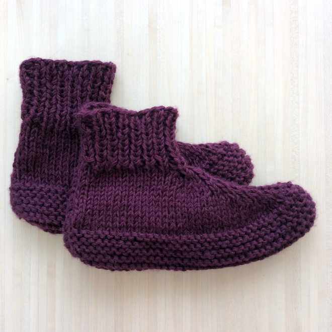 How to knit adults slippers ? easy tutorial to knit adults slippers