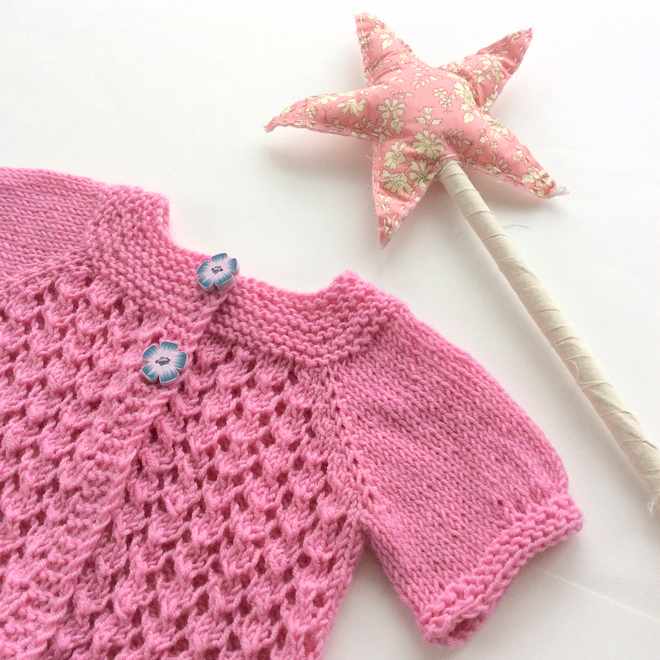 cardigan à tricoter pour bébé
