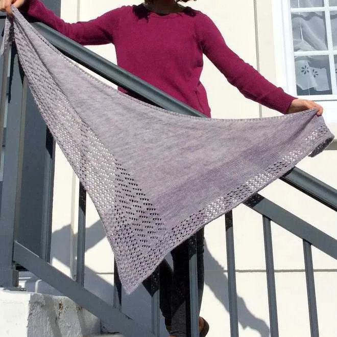 Châle tricot PDF