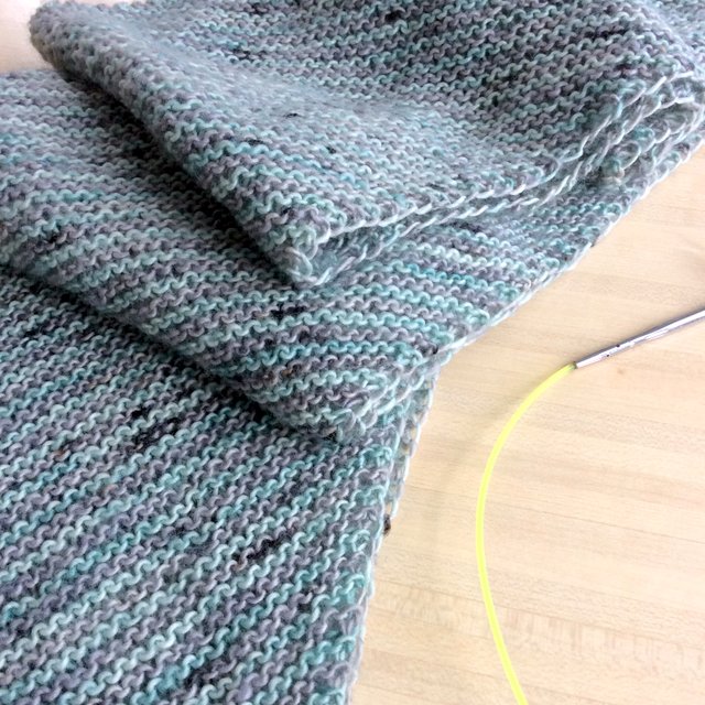 écharpe à rayures tuto gratuit free pattern patron tricot