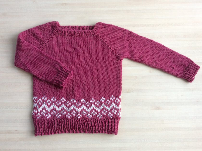 Pull pour enfant Helvellyn tricot