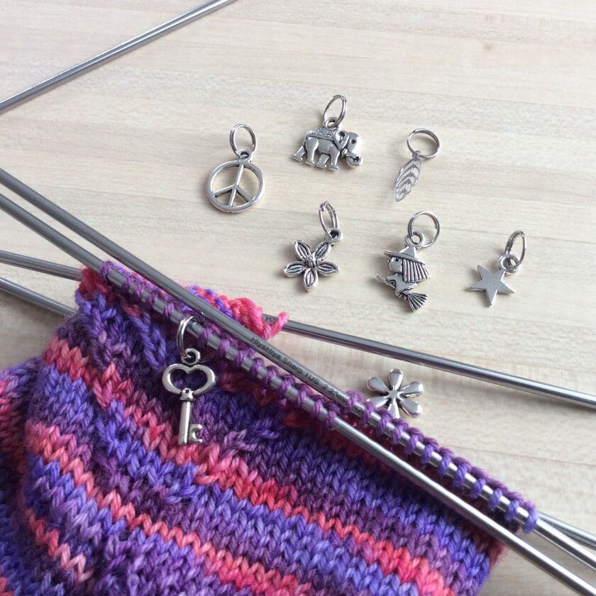 anneaux marqueurs pour tricot