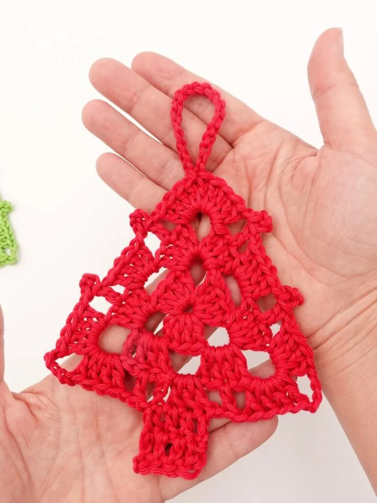 Tutoriel Crochet pour Noël : sapin facile à faire avec diagramme