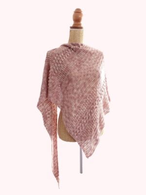 xTuto pour faire le châle au crochet Elliana d'Aglaé Laser, un modèle moderne et facile Elliana, un patron à télécharger