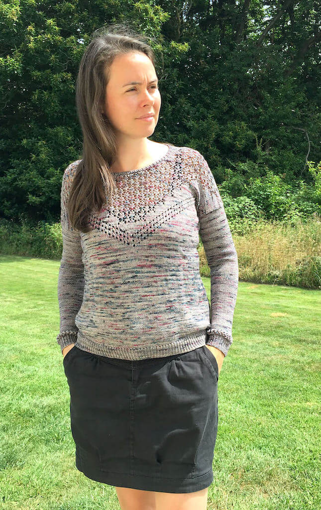pull d'été pour femme à tricoter Athyrium