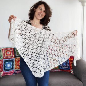 Châle Elise au crochet