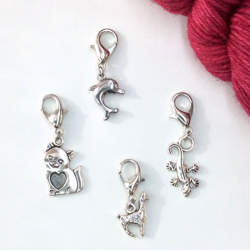 Anneaux marqueurs amovibles, outils pratiques pour se repérer dans son crochet ou son tricot