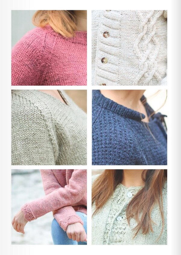 Détails des tricots