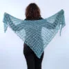 Le châle de la Dame, un modèle de châle au crochet facile pour femme, tutoriel avec explications écrites et diagrammes