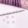 Marqueurs ronds simples pour aiguilles à tricoter