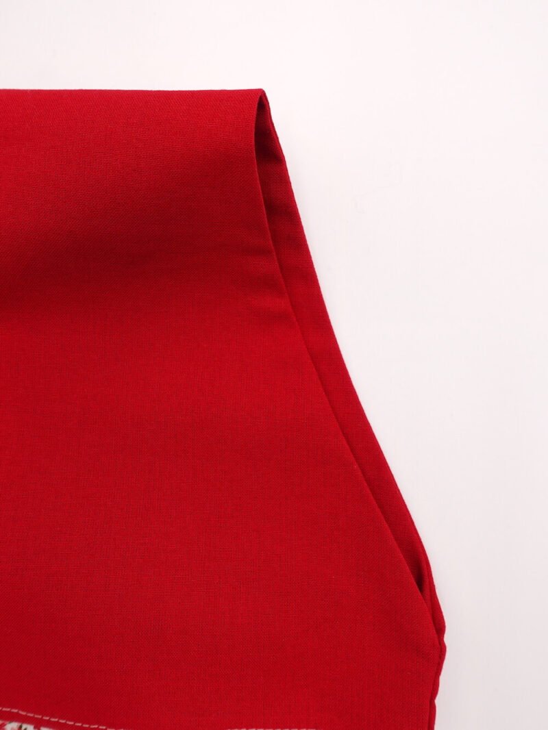 doublure sac à tricot rouge