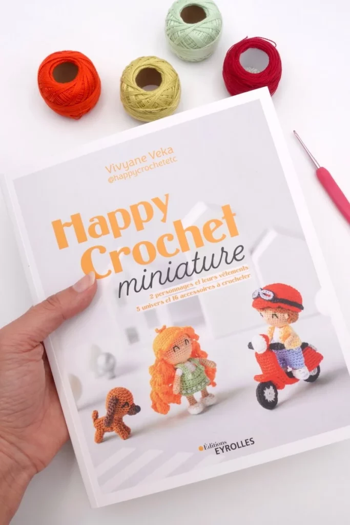 livre happy crochet amigurumis miniatures