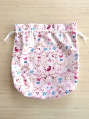 sac à projet pour les ouvrages tricot ou crochet