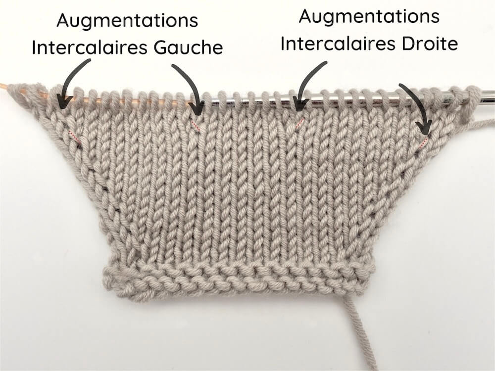 Tuto Tricot AID AIG Augmentation Intercalaire Droite Ou Gauche Tuto Tricot AID AIG Augmentation Intercalaire Droite Ou Gauche