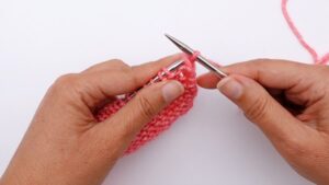 Tuto Tricot - Rabattage à L'islandaise Sur Le Point Mousse