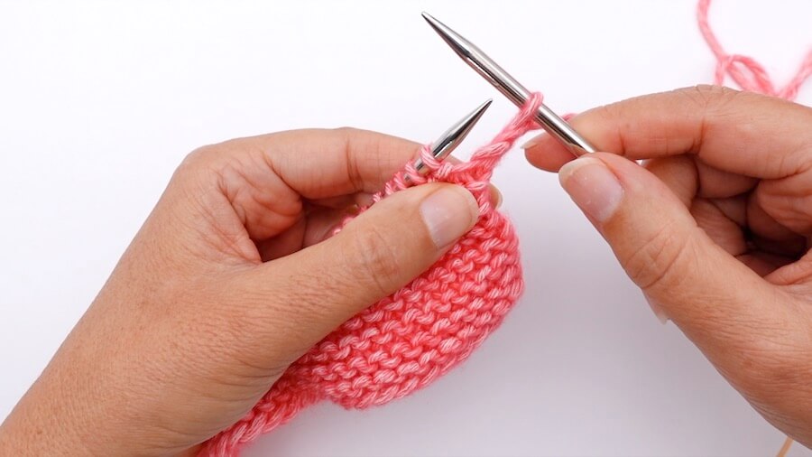 tutoriel tricot : tricotez une maille à l'endroit