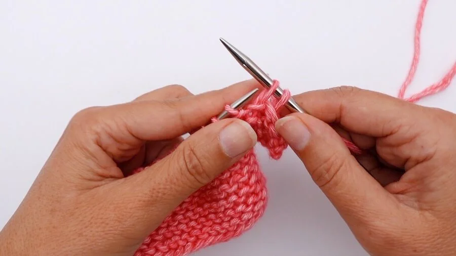 Rabattre des mailles, tutoriel en photos