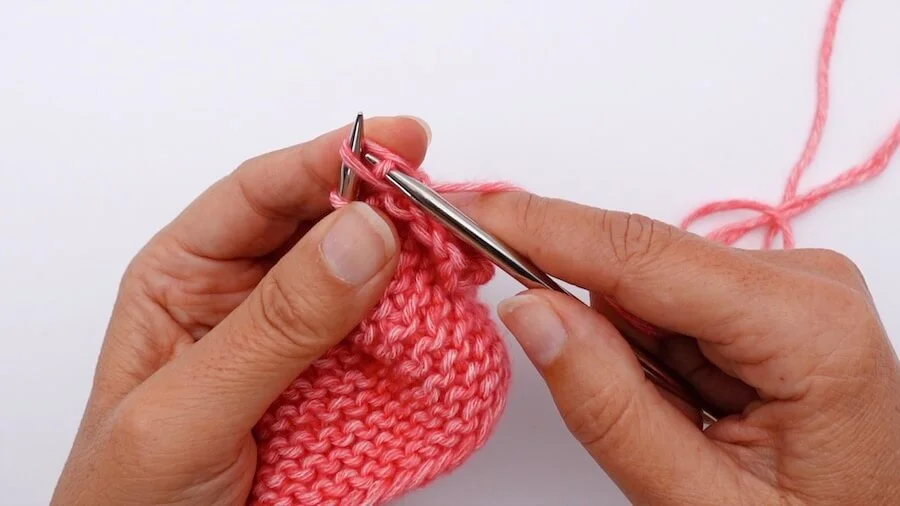 Rabattre des mailles, tutoriel en photos