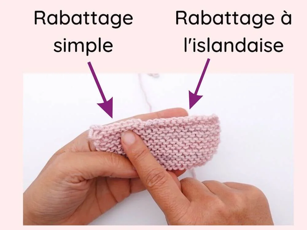 Différence entre un rabattage classique et le battage à l'islandaise, tuto en vidéo et en photos
