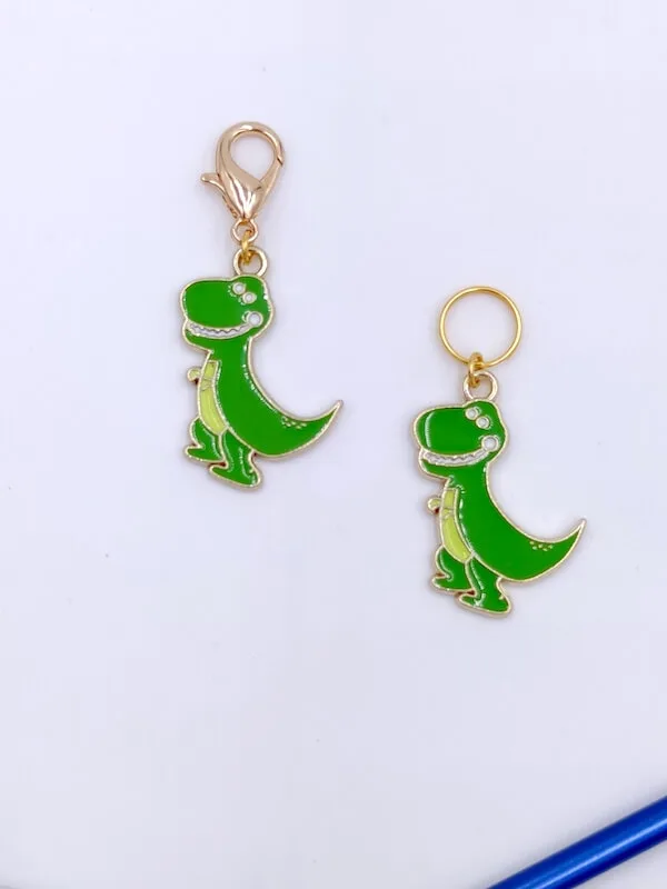 Marqueur Trex dino pour le tricot