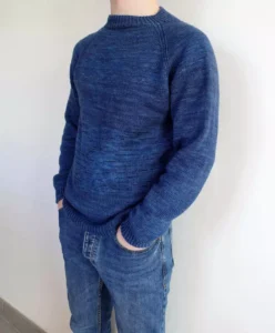 Patron de pull tricot pour homme, modèle Whispers de Les Garçons