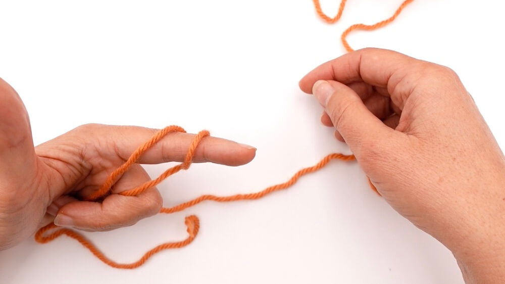 Tutoriel tricot crochet : apprendre à faire un noeud coulant