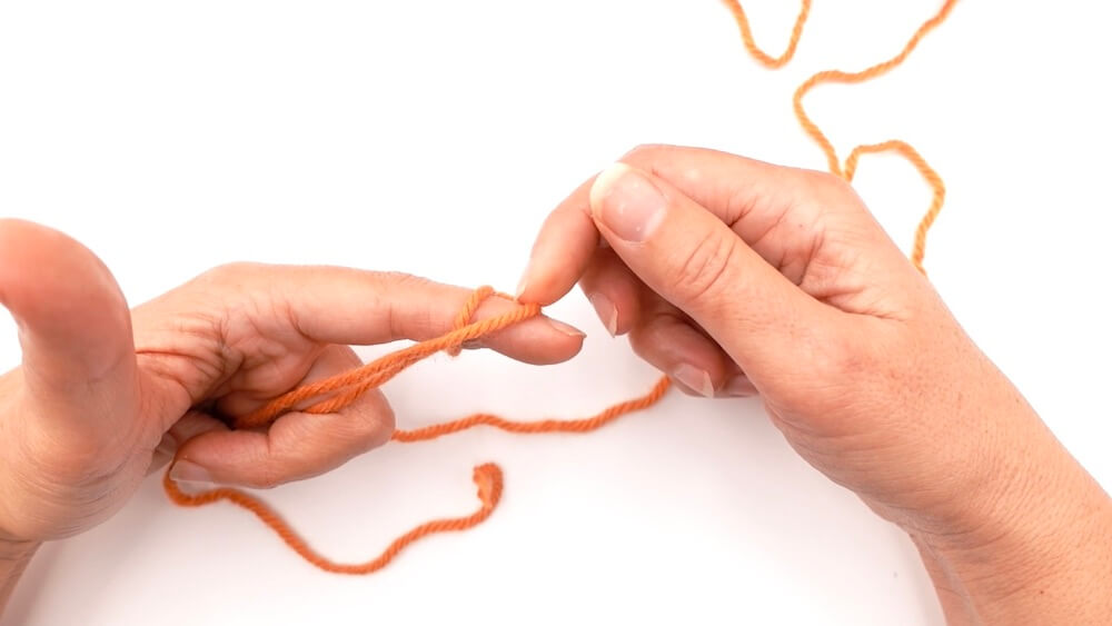 Tutoriel tricot crochet : apprendre à faire un noeud coulant