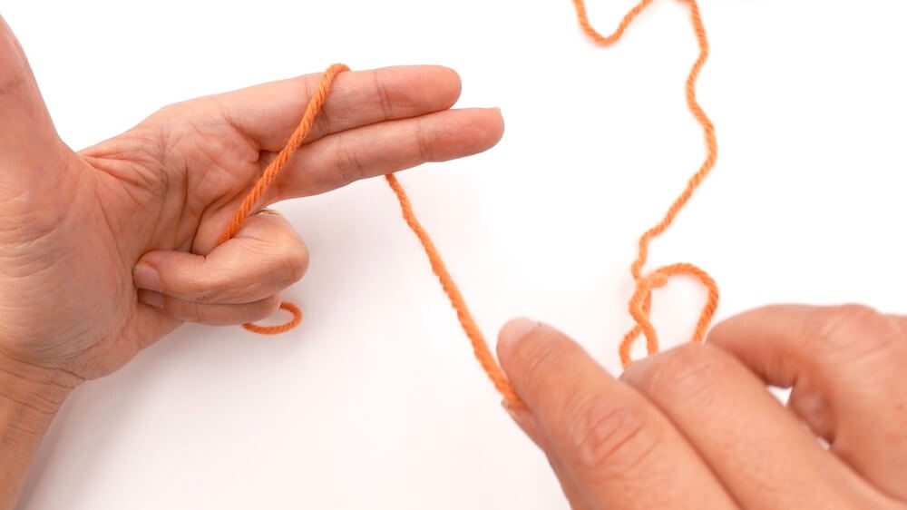 Noeud coulant : 3 méthodes, apprendre à tricoter ou à crocheter, la première leçon de tricot crochet