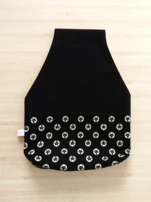 Sac nomade pour transporter son tricot ou son crochet partout, tissu avec des chats