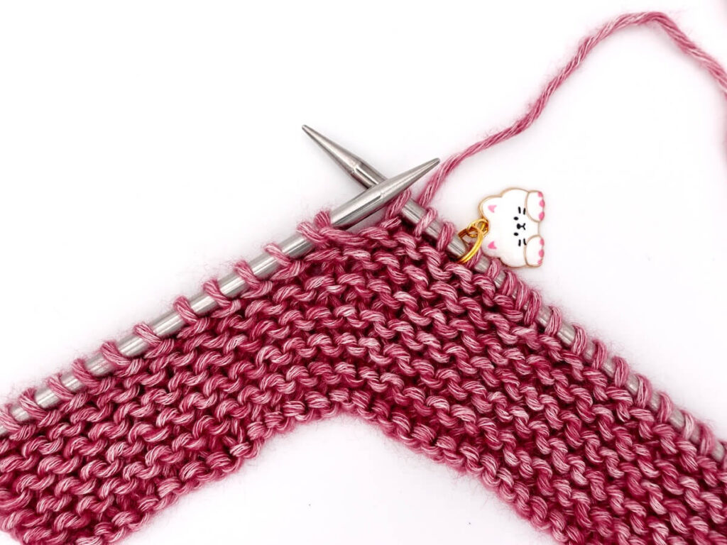 Comment tricoter les mailles double quand n fait un german short row au tricot