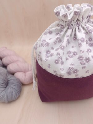 Sac à projets pour vos encours crochet et tricot