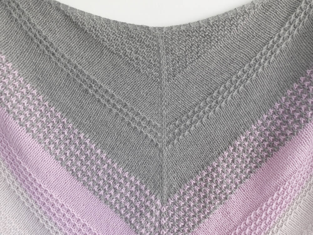 Modèle Lila, un modèle pour s'amuser en tricotant