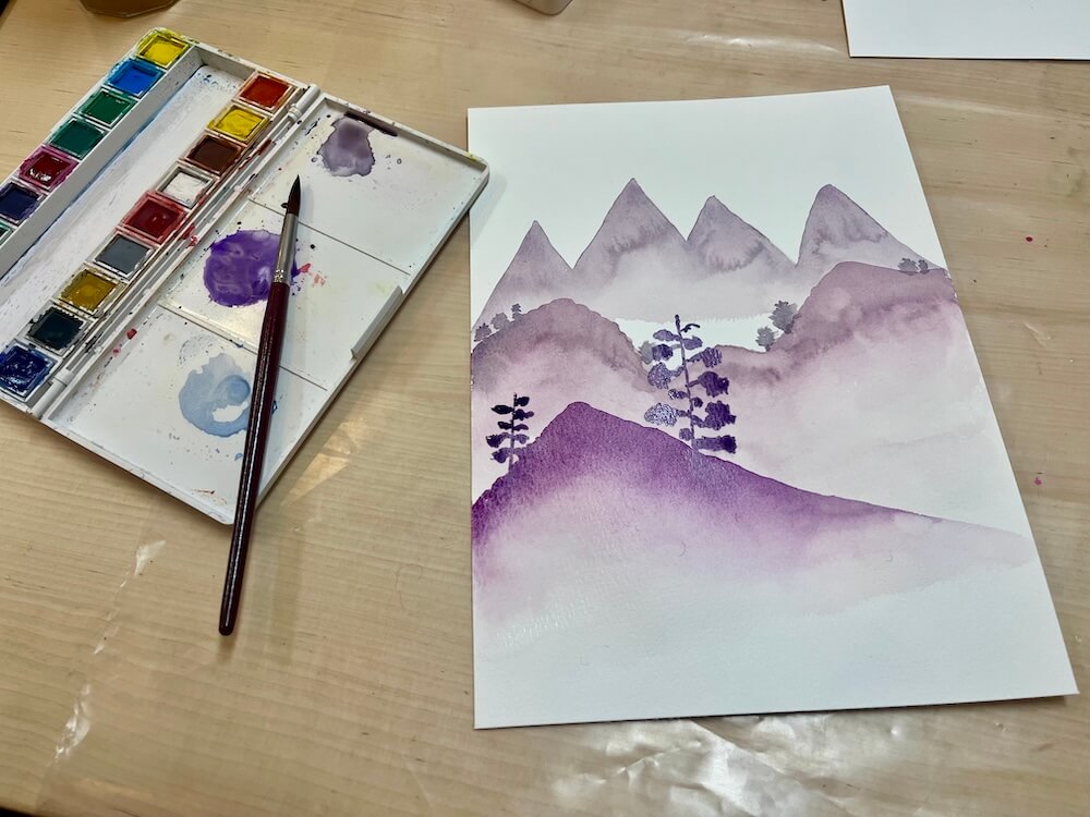 Cours d'aquarelle pour débutant au Havre