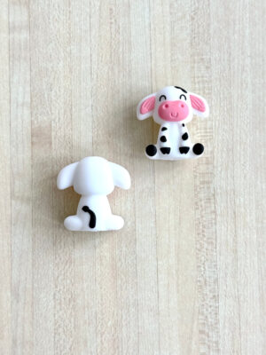 Embouts vaches rigolotes, stoppeurs de mailles pour protéger les pointes de vos aiguilles à tricoter, accessoires pour le tricot, idée de cadeau pour tricoteuses