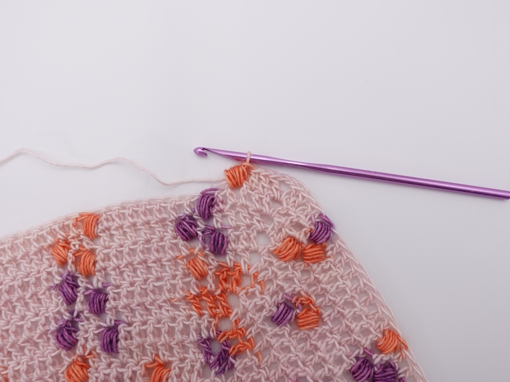 point soufflé crocheté facilement