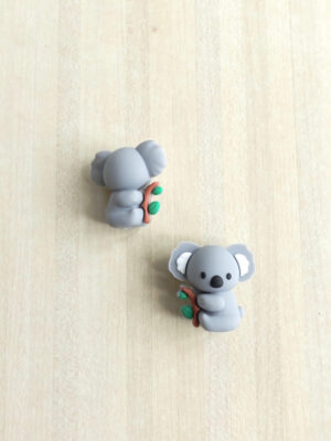 Embouts adorables koalas, stoppeurs de mailles pour protéger les pointes de vos aiguilles à tricoter, accessoires pour le tricot, idée de cadeau pour tricoteuses