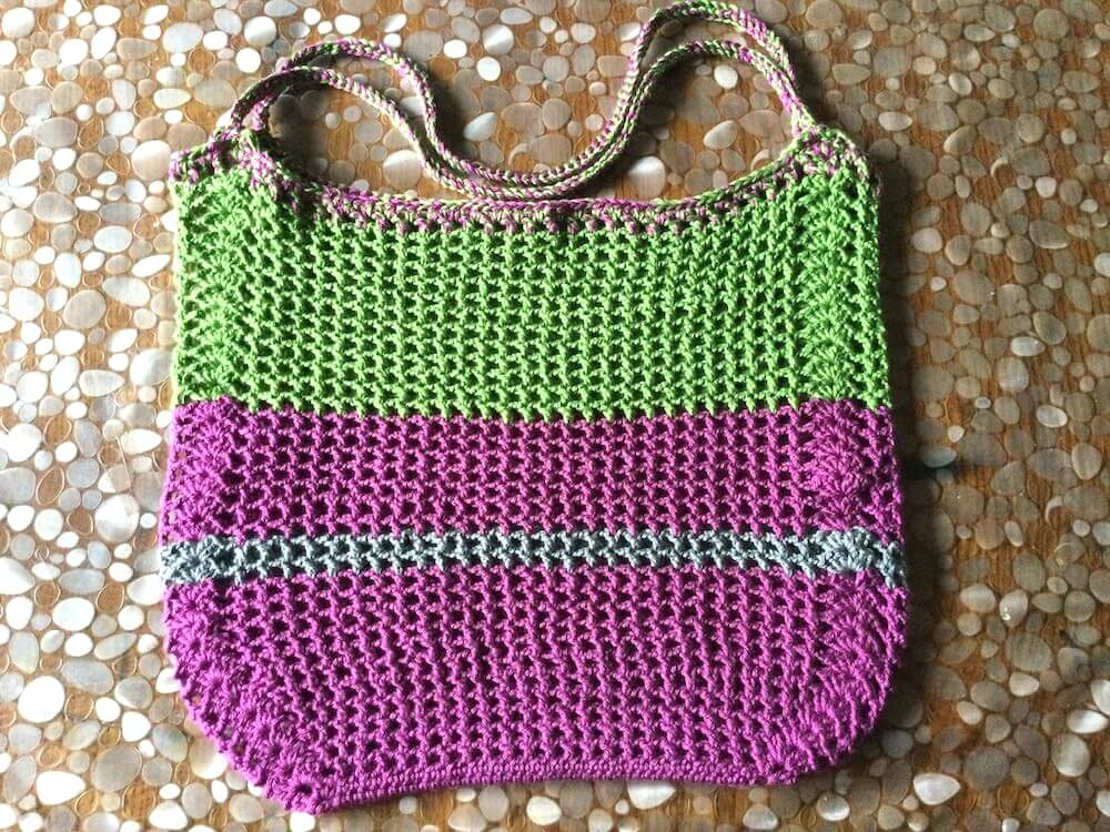 Joli sac bicolore d'odette